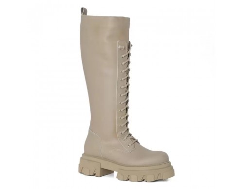 Сапоги женские GIANNI RENZI GR436P_К бежевые 37 EU