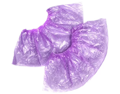 Бахилы Медсервис Плюс Стандарт фиолетовый пары 2,8г 50 шт.