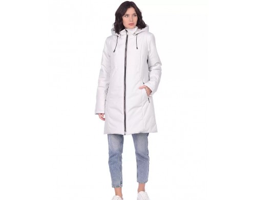 Пальто женское Maritta 22-4024-10 белое 46 EU