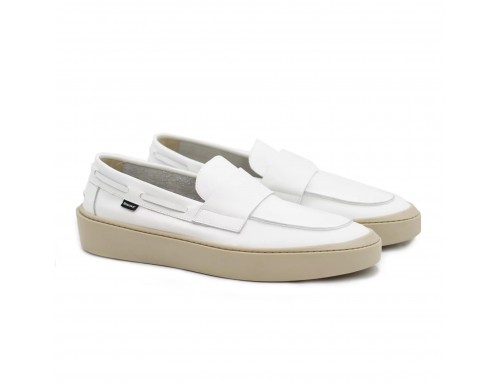 Топсайдеры мужские Blauer S3STATEN03-VEG белые 45 EU