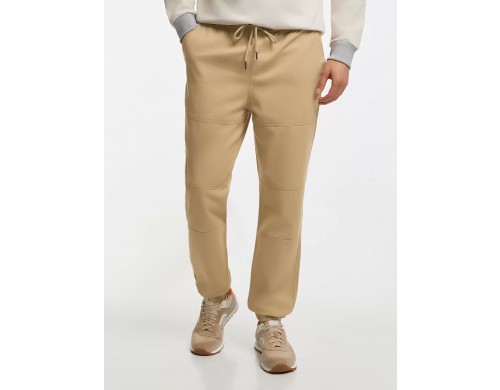 Брюки мужские oodji 2B130001M-1 бежевые 46/182