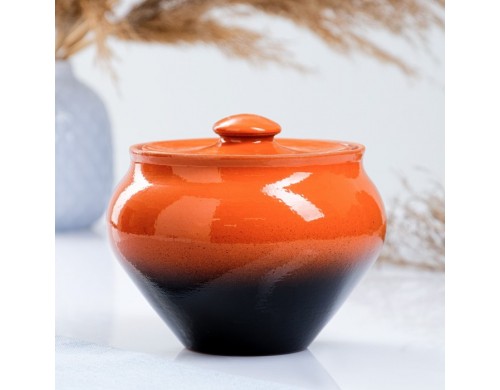 Горшок для жаркого вятская керамика классика 900 мл