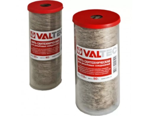 Льняная сантехническая нить для резьбовых соединений Valtec VT.FLAX.0.110