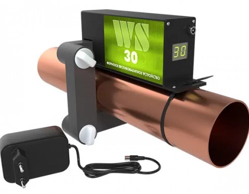 Прибор от накипи WS-30 для большого коттеджа или малоэтажного многоквартирного дома