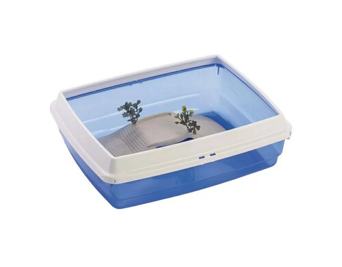 Акватеррариум My Pets Solutions Creta синий, пластик, 42х33х14 см