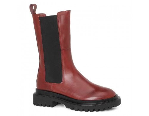 Полусапоги женские Tendance U3 бордовые 36 EU