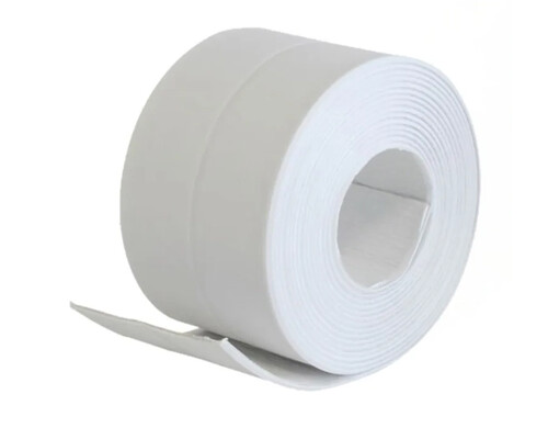 Лента-бордюр для раковин и ванн 30ммх30ммх3м, белая