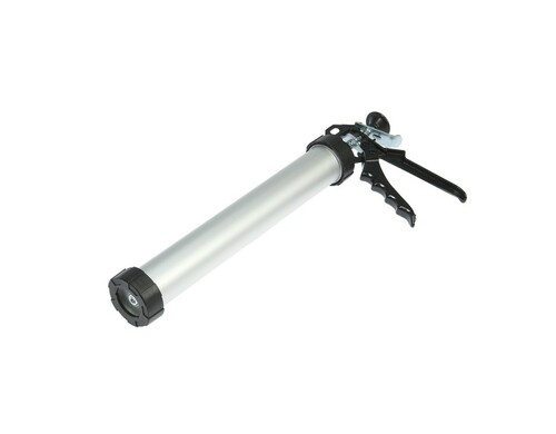 Пистолет для герметика ТУНДРА, закрытый, круглый шток, 750 мл