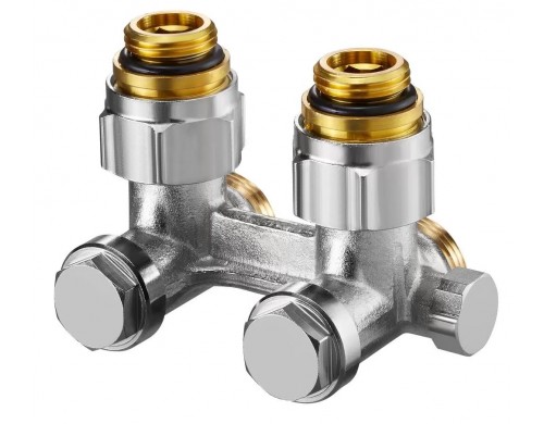 Узел Oventrop Multiflex 1015994 F G1/2"НРхG3/4"НР запорный универсальный