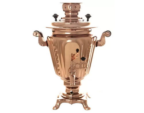 Самовар электрический Тула С медным покрытием Конус 3 л 120332к