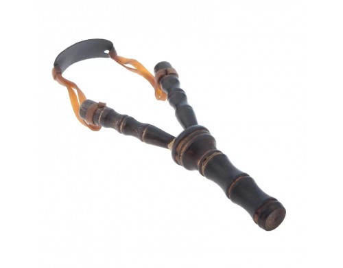 Рогатка игрушка фигурная из бамбука 1670417