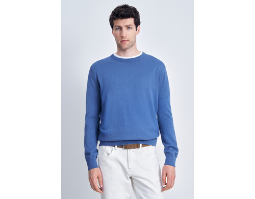 Джемпер мужской Finn Flare BAS-20132 синий M