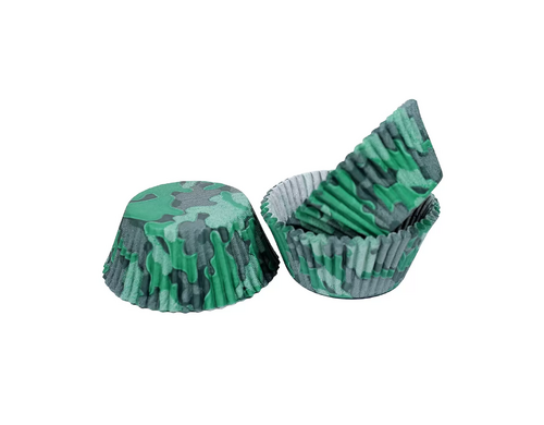 Тарталетки для десертов бумажные ГК Сфера Камуфляж 50 шт