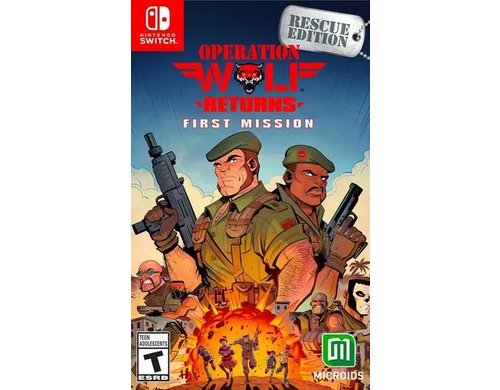Игра Operation Wolf Returns: First Mission (NS, полностью на иностранном языке)