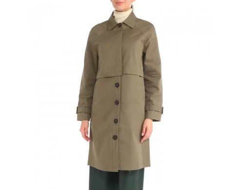 Плащ женский Maison David NF2305 хаки L