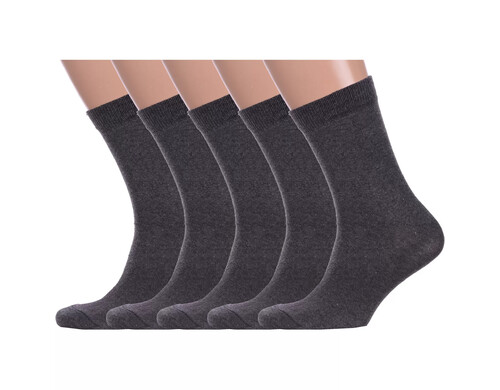 Комплект носков мужских NOSMAG 5-М-130 серых 25