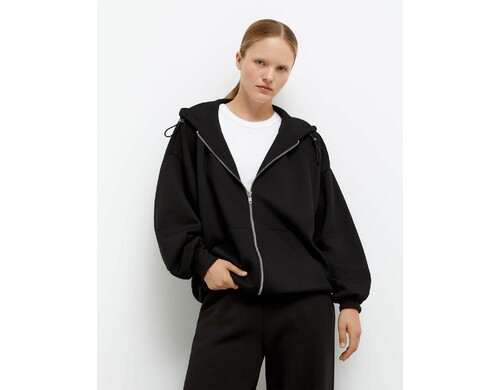 Толстовка женская Gloria Jeans GAC023333 черный L-XL/170