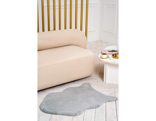 Коврик комнатный прикроватный, искусственный мех, 70х105 см