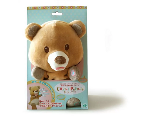 Игрушка-повторюшка МЕДВЕЖОНОК, одевается на руку