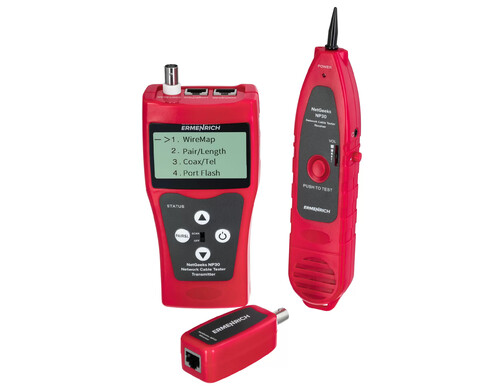Кабельный тестер Ermenrich NetGeeks NP30