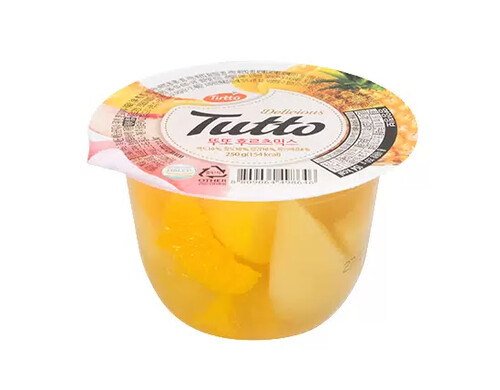 Десерт Tutto фруктовый коктейль СЗМЖ 250 г