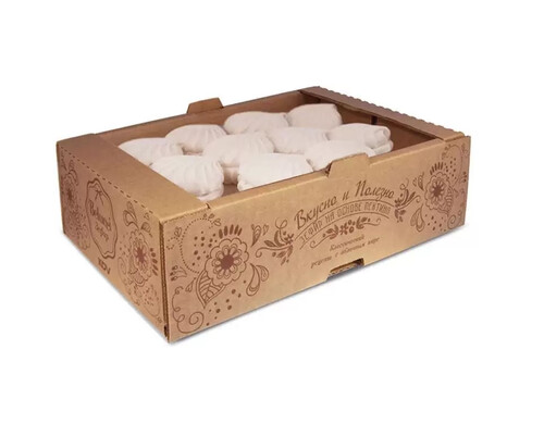 Зефир Яшкино ванильный, 1кг (КЗ111)