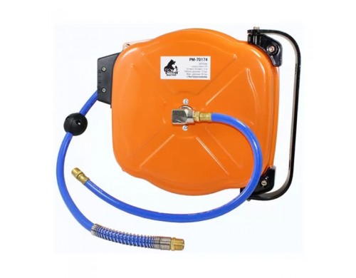 Катушка со шлангом <<Русский Мастер РМ-70174>> для пневмоинструмента, 9.5 х 14.5 мм,длина