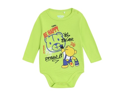 Боди детское Kari Baby AW24B03602705, светло-зеленый, 68