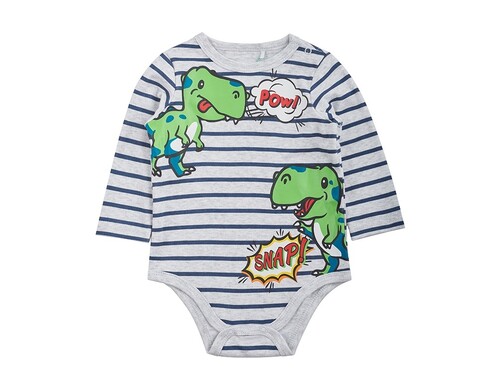 Боди детское Kari Baby AW24B12003207, светло-серый, 74