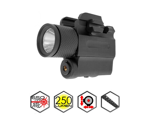 Фонарь Centershot тактический подствольный с ЛЦУ MGL-022R