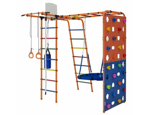 Спортивно-игровой комплекс Формула Здоровья Street 2 (оранжевый радуга)