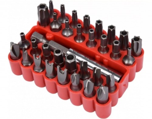 VOREL Набор специальных бит 33шт.-CrV 66330