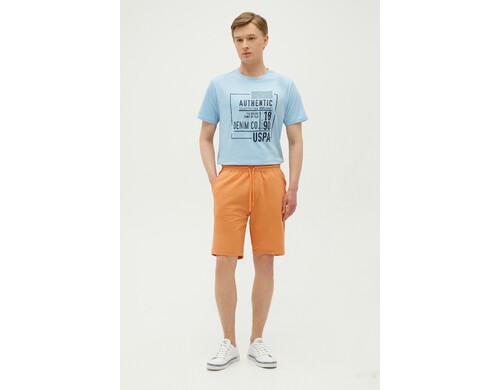 Шорты мужские US Polo Assn G081SZ0OS0PARMEIY023-R оранжевые XL