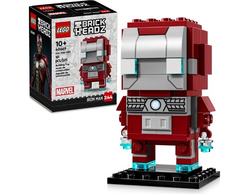 Конструктор Lego 40669 BrickHeadz Железные человек: Марк 5 101 деталь