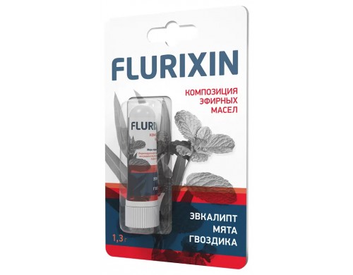 Флюриксин Карандаш для ингаляций Композиция эфирных масел 1,3г