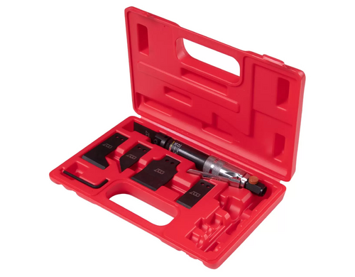 MIGHTY SEVEN QK-112N MIGHTY SEVEN Нож скребковый пневматический, 4200 кол/мин, с набором н