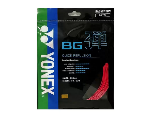 Струна для бадминтона Yonex 10m BG-TCR, Red