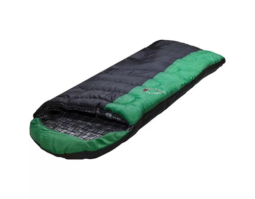 Спальный мешок Indiana Maxfort Extreme зеленый, правый