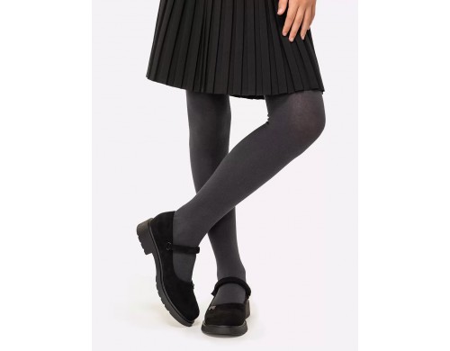 Колготки детские HappyFox HFGM5661, т.графит, размер 134-140