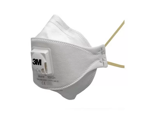 Респиратор профессиональный 3M 9312+ AURA FFP1, с клапаном выдоха, 10шт.