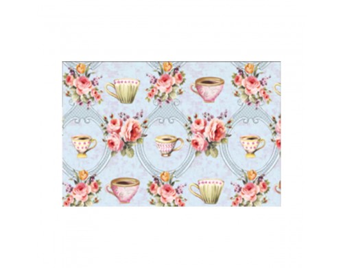 Клеенка столовая на нетканой основе Колорит Мажор 461/1, 1,35 x 20 м