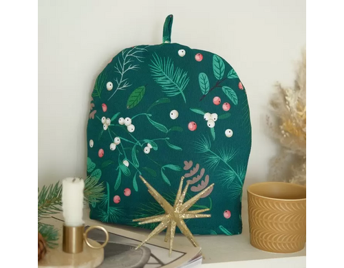 Грелка на чайник Доляна Needles 28х28 , 100% хл, рогожка 164 г/м2