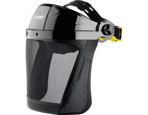 Защитный лицевой щиток с экраном ЗУБР Спектор-С из мелкоячеистой сетки, 190x339мм 110851