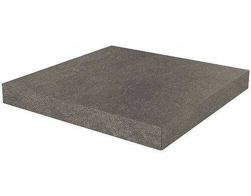 DD600620R/GCA Ступень угловая клееная Про Стоун антрацит  33x33x0,9 Цена за 1шт.