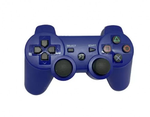 Геймпад NoBrand Doubleshock III для Playstation 3 Blue (Не оригинал)