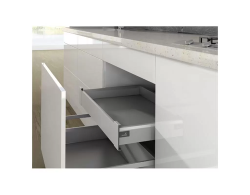 Алюминиевая передняя панель внутреннего ящика HETTICH 100 InnoTech Atira в базу 600 мм