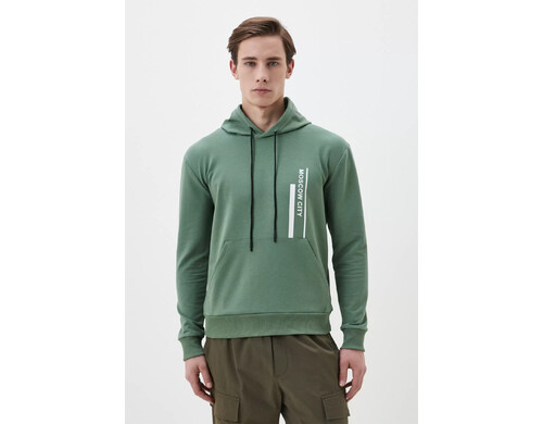 Худи мужское BLACKSI 2804 зеленое L