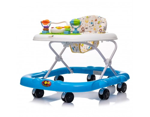 Ходунки Alis Joy музыкальные, 8 колес, голубой