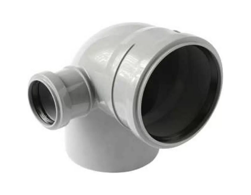 VALFEX Отвод универсальный 110/50x87,5 лев. вн.канализ. 23121150