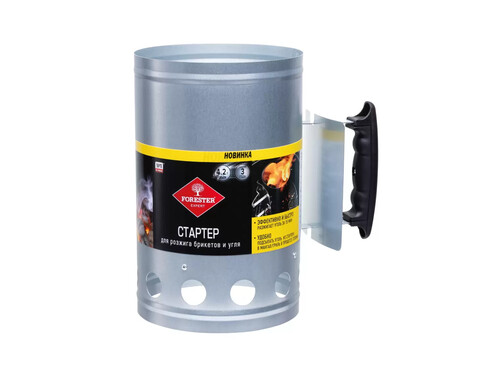 Стартер кружка для розжига угля Forester Base ST-1 для гриля мангала барбекю 17*27 см